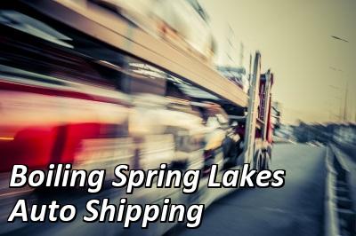 Boiling Spring Lakes Auto Shipping