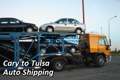 Cary to Tulsa Auto Shipping