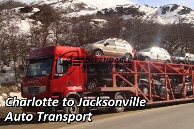 Charlotte to Jacksonville Auto Transport