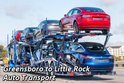 Greensboro to Little Rock Auto Transport