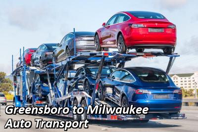 Greensboro to Milwaukee Auto Transport