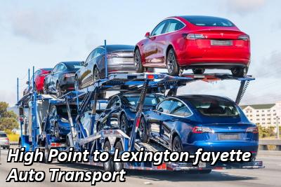 High Point to Lexington-Fayette Auto Transport