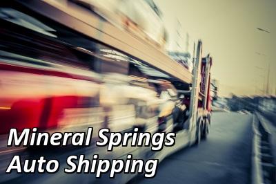 Mineral Springs Auto Shipping
