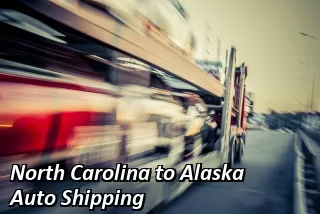 North Carolina to Alaska Auto Shipping