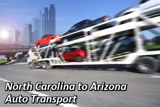 North Carolina to Arizona Auto Transport