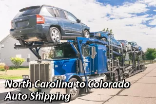 North Carolina to Colorado Auto Shipping