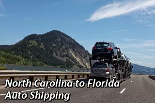 North Carolina to Florida Auto Shipping
