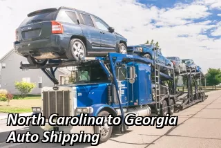 North Carolina to Georgia Auto Shipping