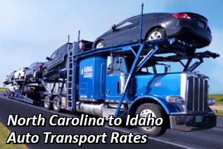 North Carolina to Idaho Auto Shipping