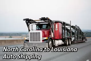 North Carolina to Louisiana Auto Shipping
