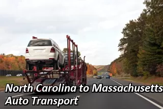 North Carolina to Massachusetts Auto Transport