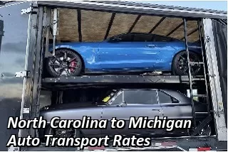 North Carolina to Michigan Auto Shipping