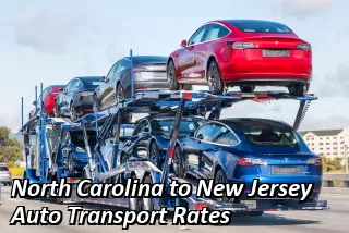 North Carolina to New Jersey Auto Shipping