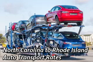 North Carolina to Rhode Island Auto Shipping