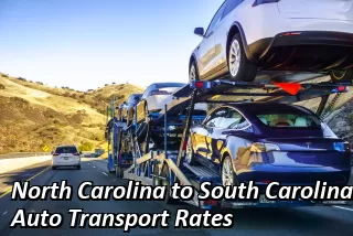 North Carolina to South Carolina Auto Shipping