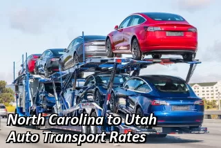 North Carolina to Utah Auto Shipping