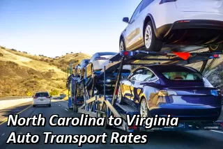 North Carolina to Virginia Auto Shipping