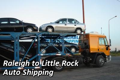 Raleigh to Little Rock Auto Shipping