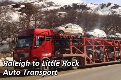 Raleigh to Little Rock Auto Transport