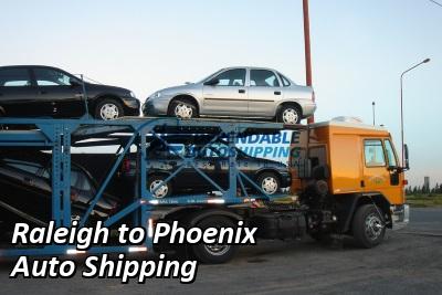 Raleigh to Phoenix Auto Shipping