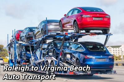 Raleigh to Virginia Beach Auto Transport