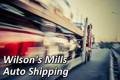 Wilson's Mills Auto Shipping