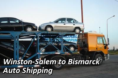 Winston-Salem to Bismarck Auto Shipping