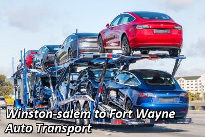 Winston-Salem to Fort Wayne Auto Transport