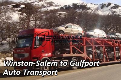 Winston-Salem to Gulfport Auto Transport