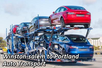 Winston-Salem to Portland Auto Transport