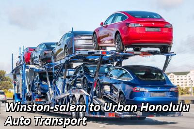 Winston-Salem to Urban Honolulu Auto Transport